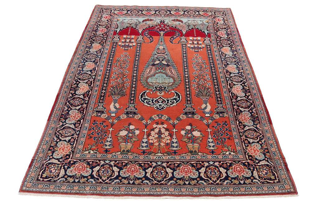 Kashan perzsa szőnyeg