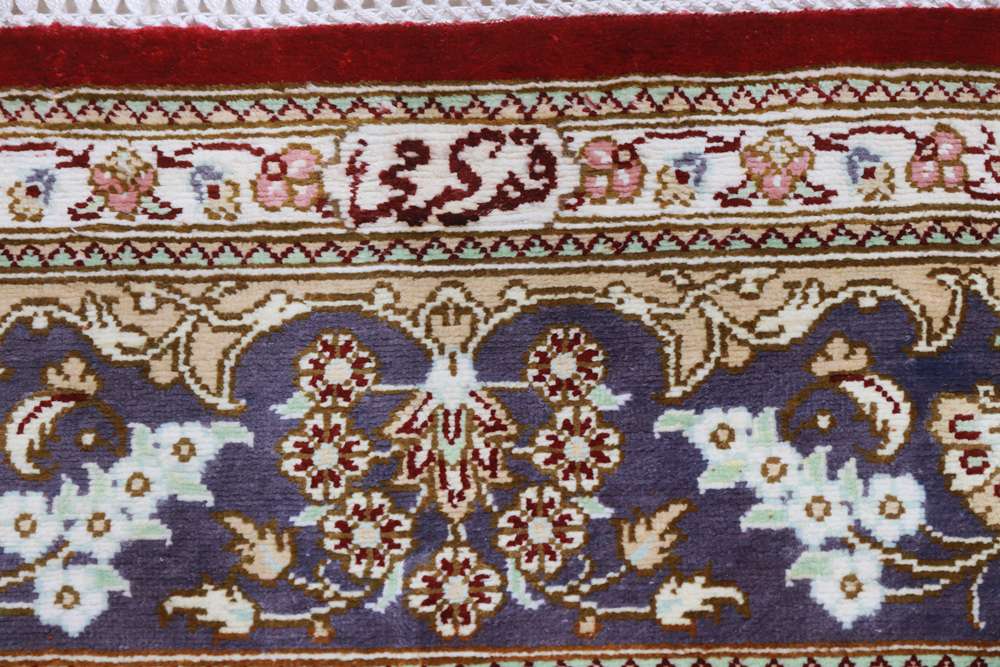 Qom perzsa szőnyeg
