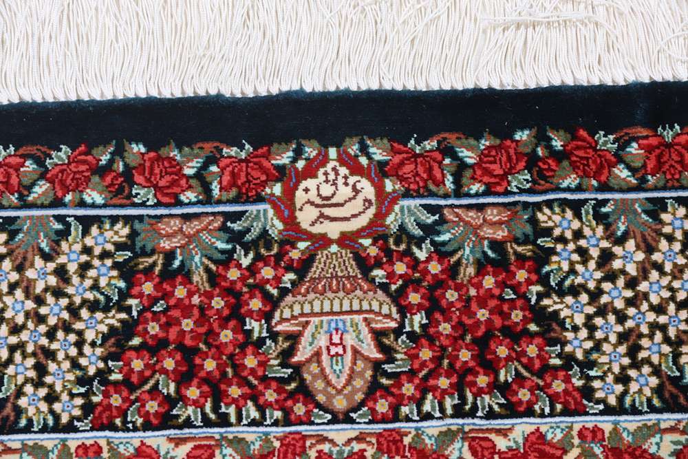 Qom perzsa szőnyeg
