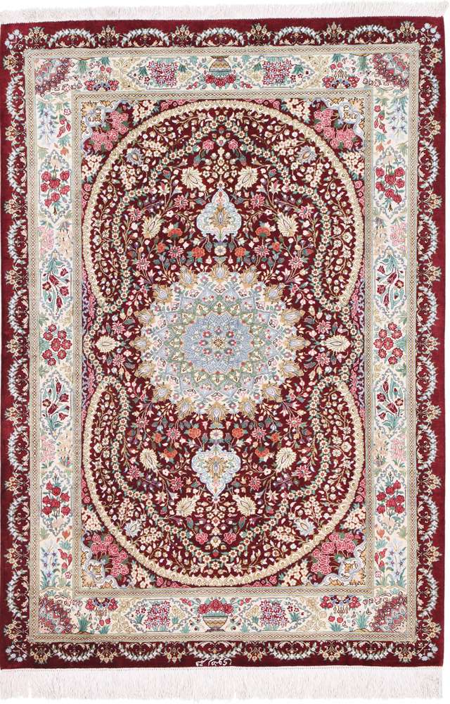 Qom perzsa szőnyeg