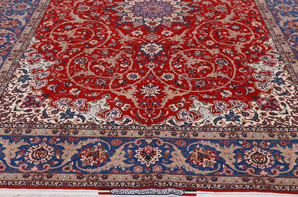Isfahan perzsa szőnyeg