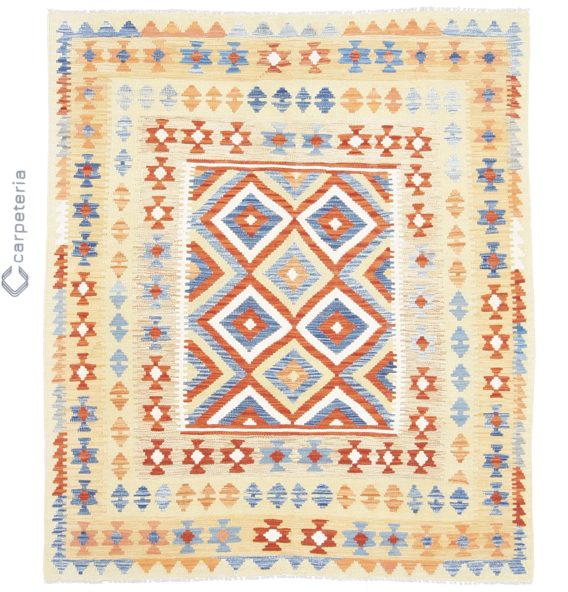 Oriental rug Kelim Waziri