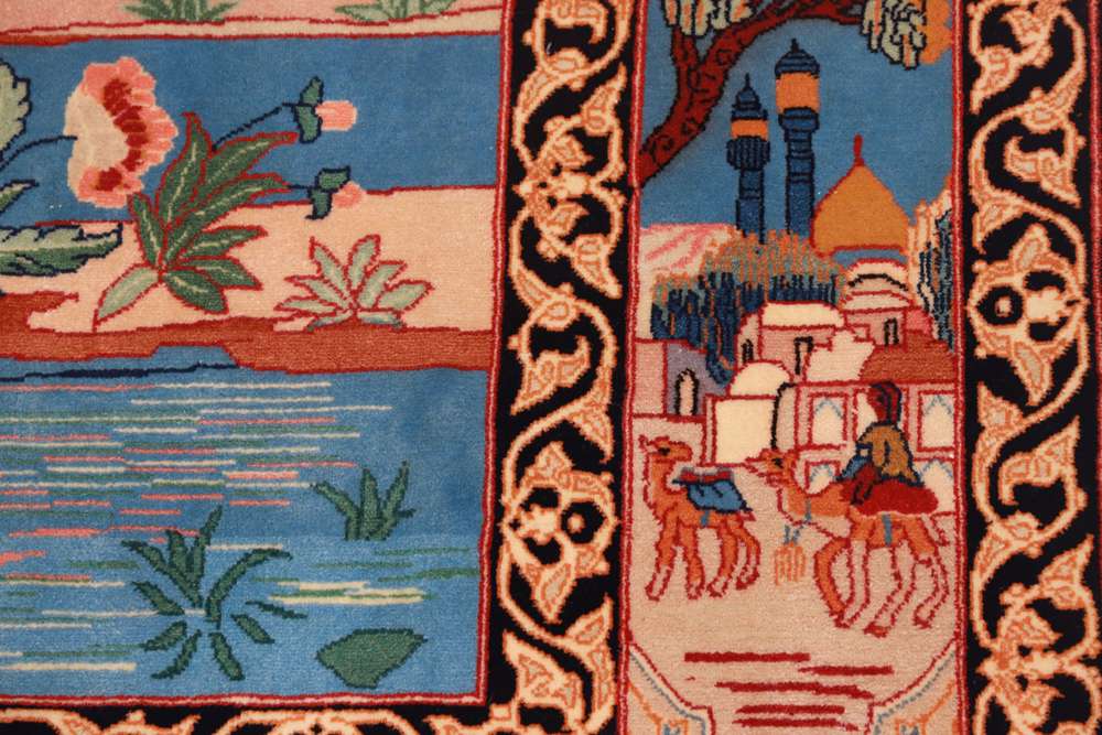 Isfahan perzsa szőnyeg