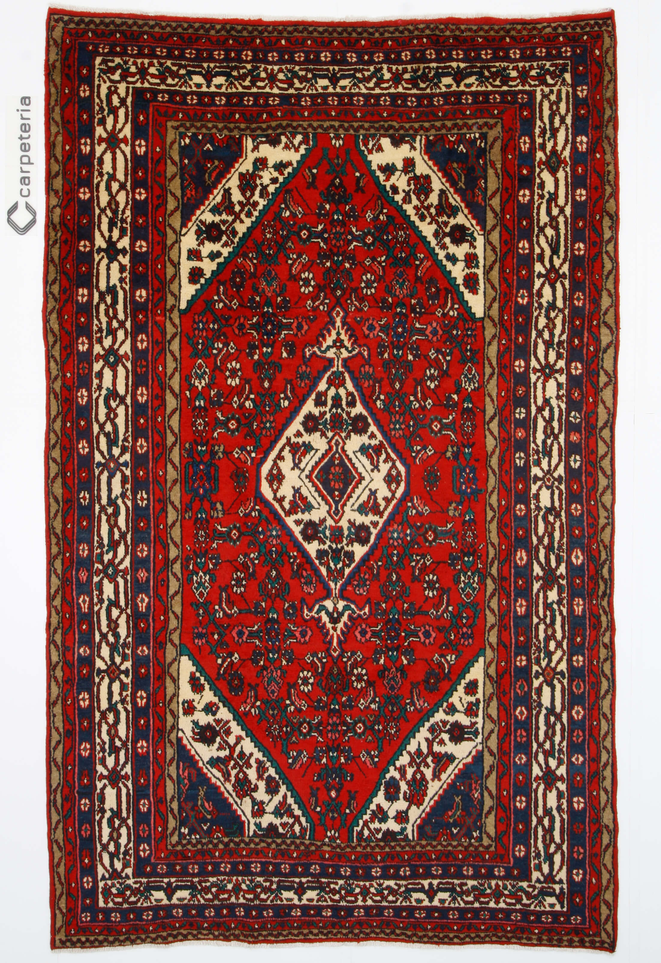 Hamedan perzsa szőnyeg