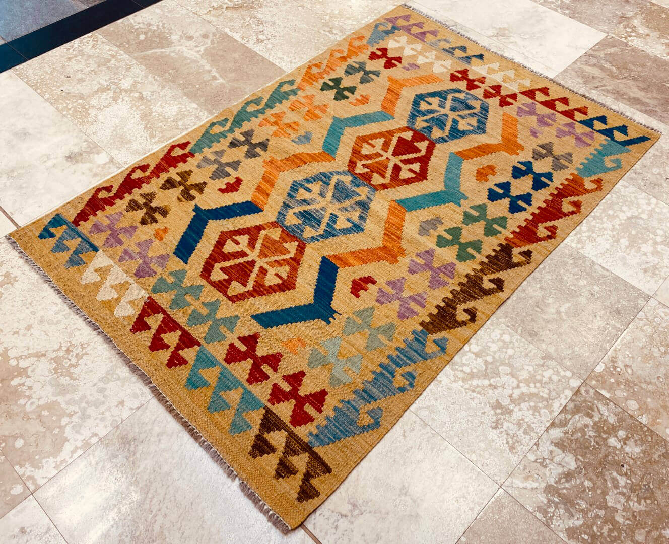 Oriental rug Kelim Waziri