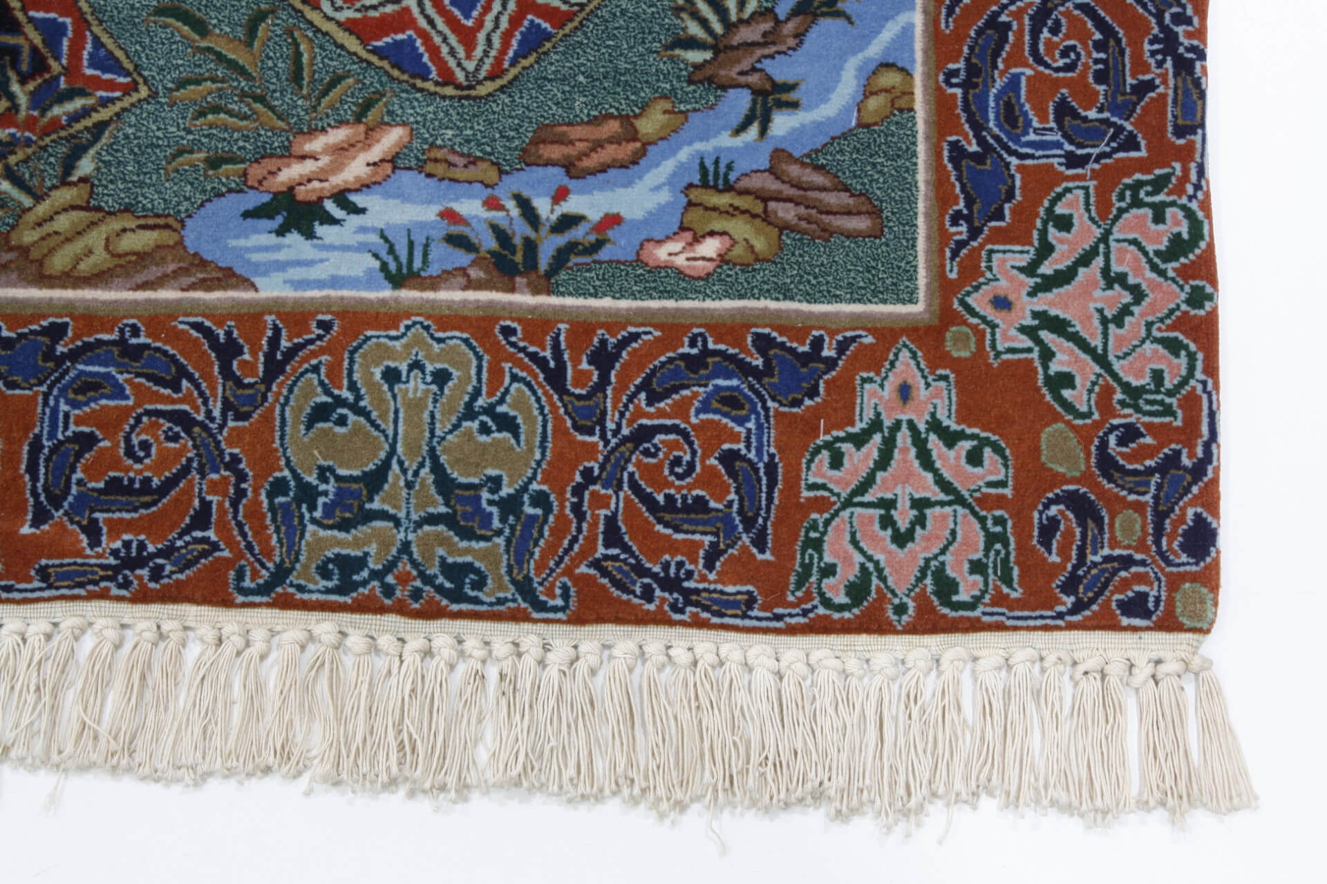 Isfahan Figural perzsa szőnyeg