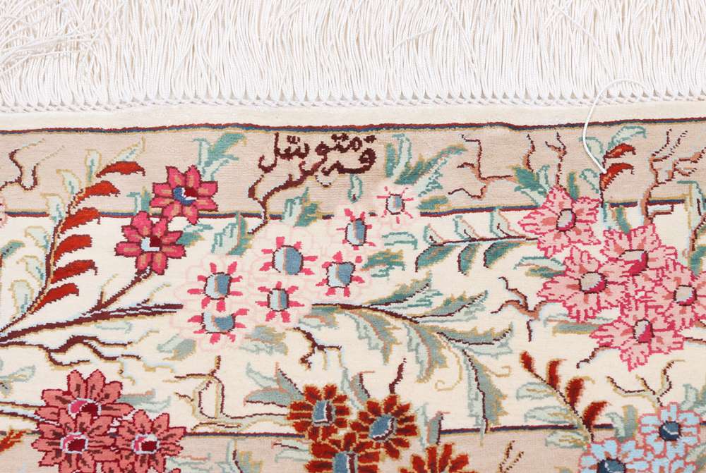 Qom perzsa szőnyeg