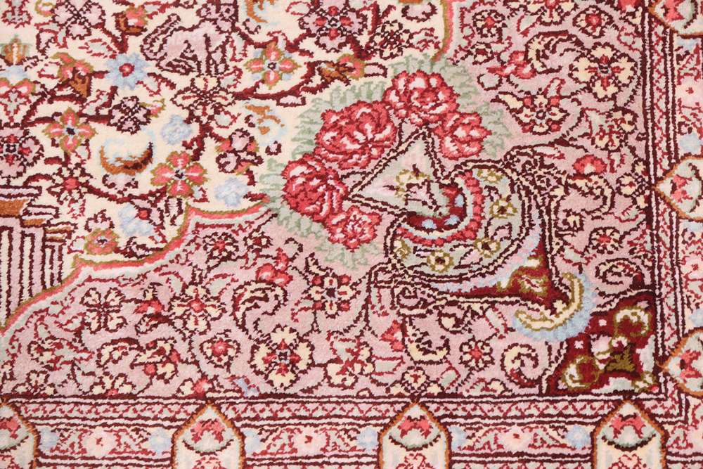 Qom perzsa szőnyeg