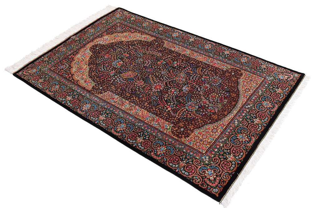 Qom perzsa szőnyeg