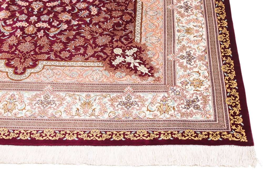 Qom perzsa szőnyeg