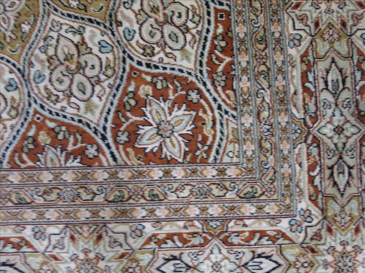 Kashmir selyem exkluzív keleti szőnyeg