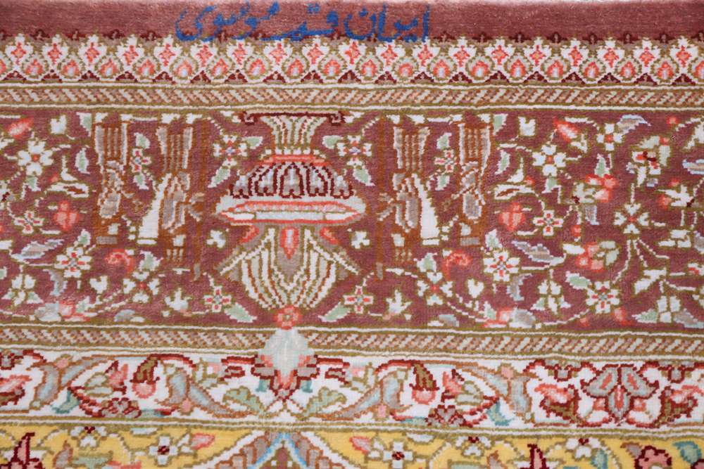 Qom perzsa szőnyeg