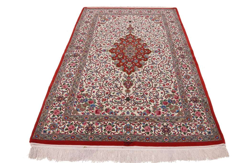 Qom perzsa szőnyeg