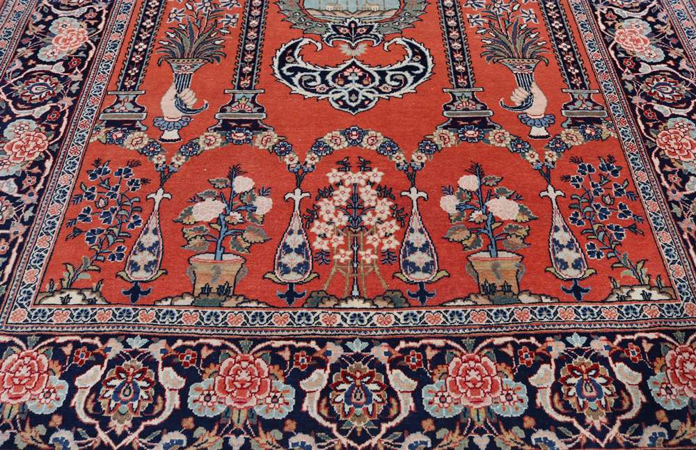 Kashan perzsa szőnyeg
