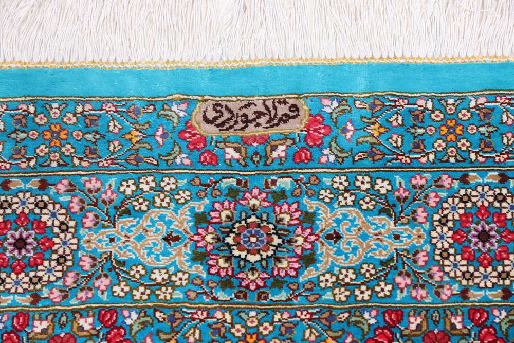 Qom perzsa szőnyeg