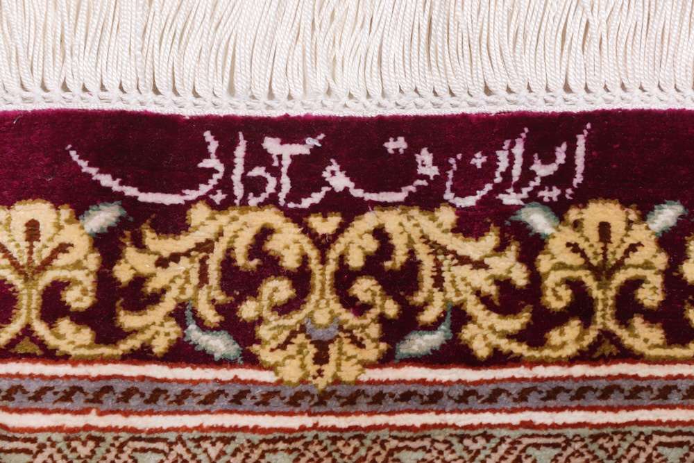Qom perzsa szőnyeg