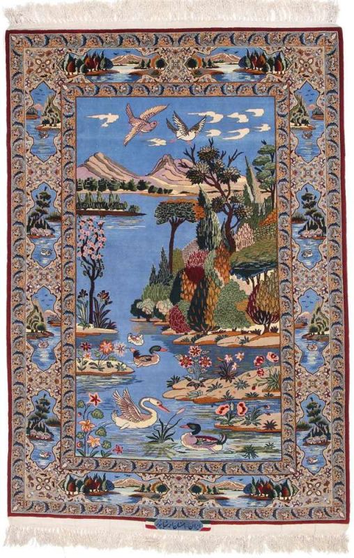 Isfahan perzsa szőnyeg