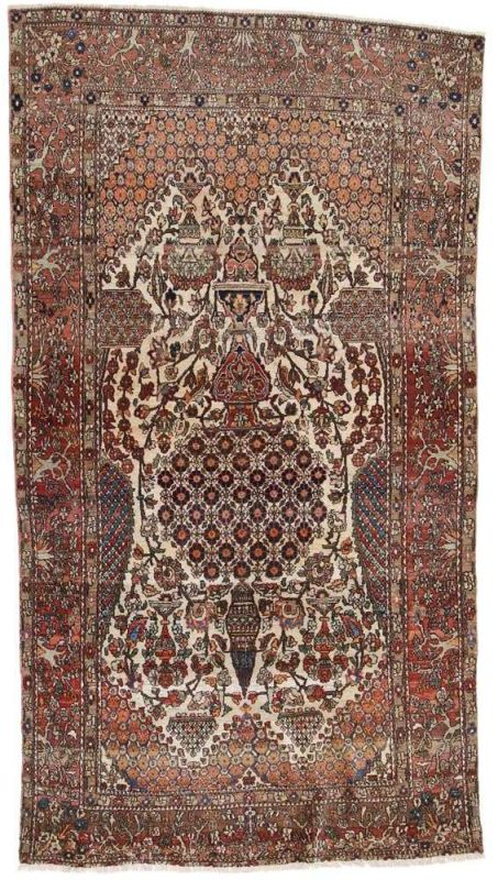 Isfahan perzsa szőnyeg