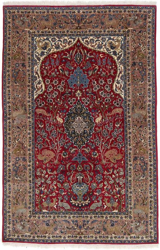 Isfahan perzsa szőnyeg