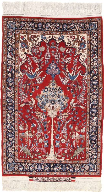 Isfahan perzsa szőnyeg