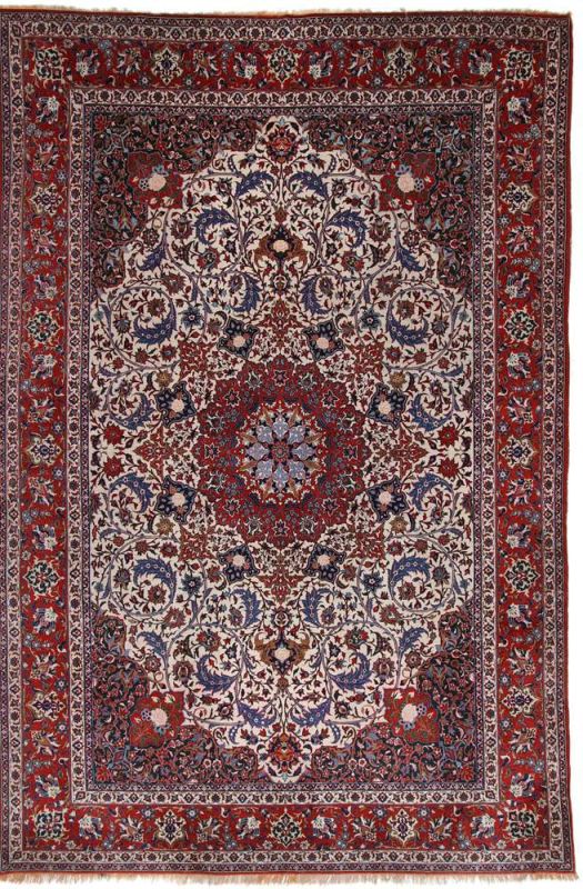 Isfahan perzsa szőnyeg
