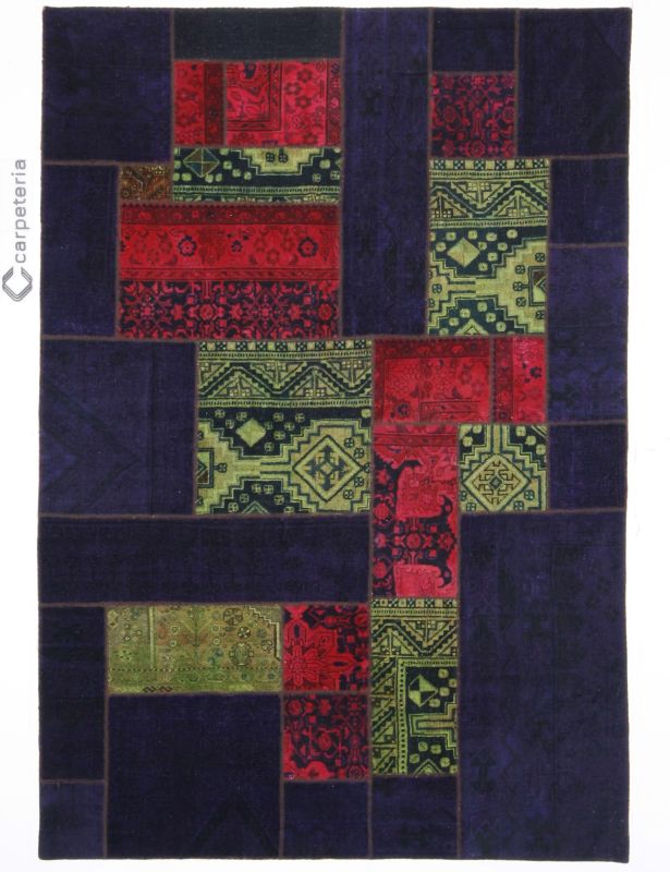 Patchwork Modern perzsa szőnyeg