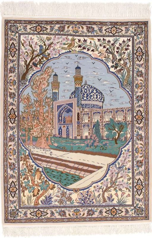 Isfahan perzsa szőnyeg