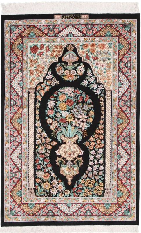 Qom perzsa szőnyeg