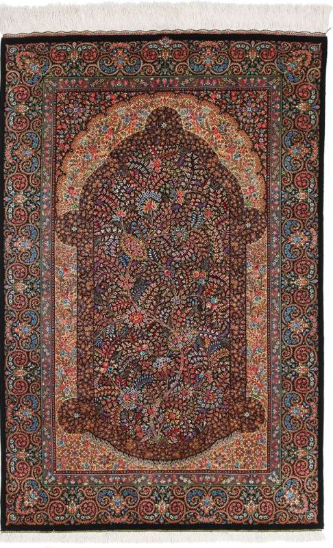 Qom perzsa szőnyeg