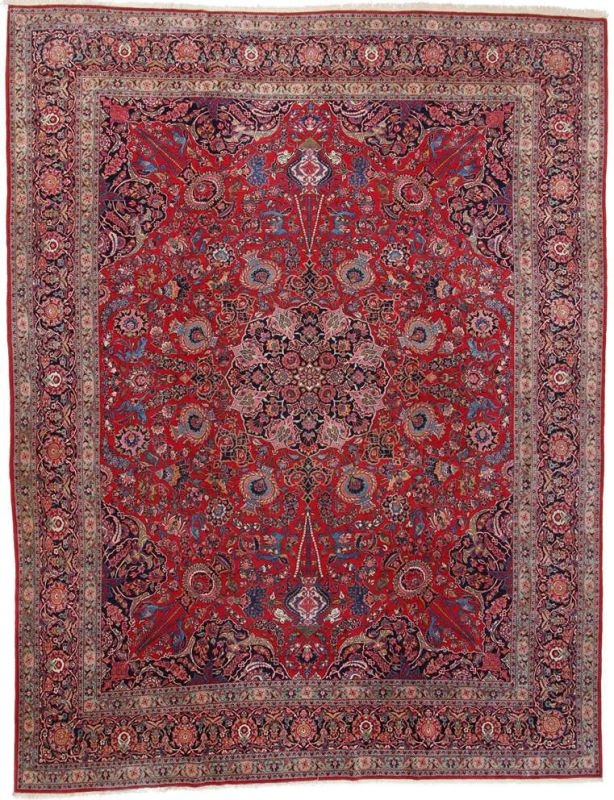 Kashan perzsa szőnyeg