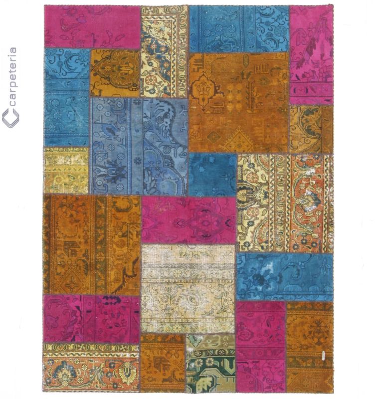 Patchwork Modern perzsa szőnyeg