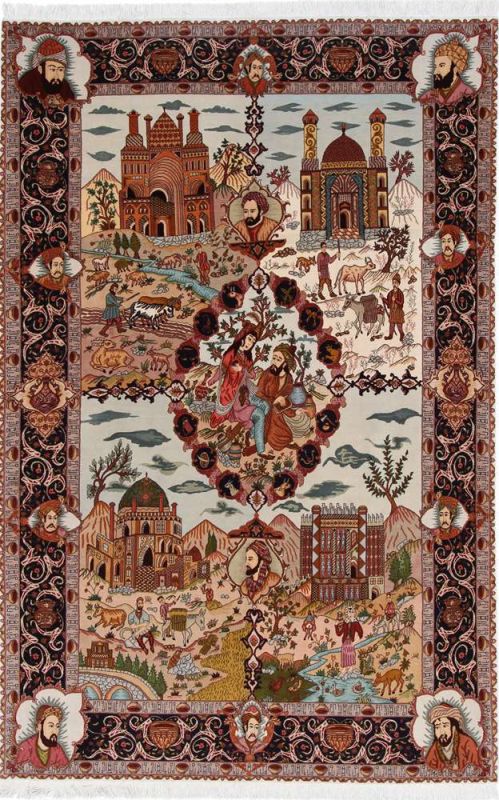 Tabriz perzsa szőnyeg